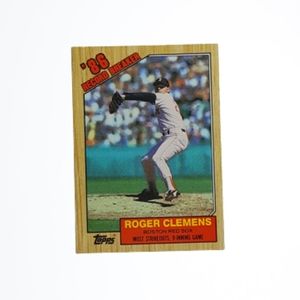 1987 Topps Roger Clemons